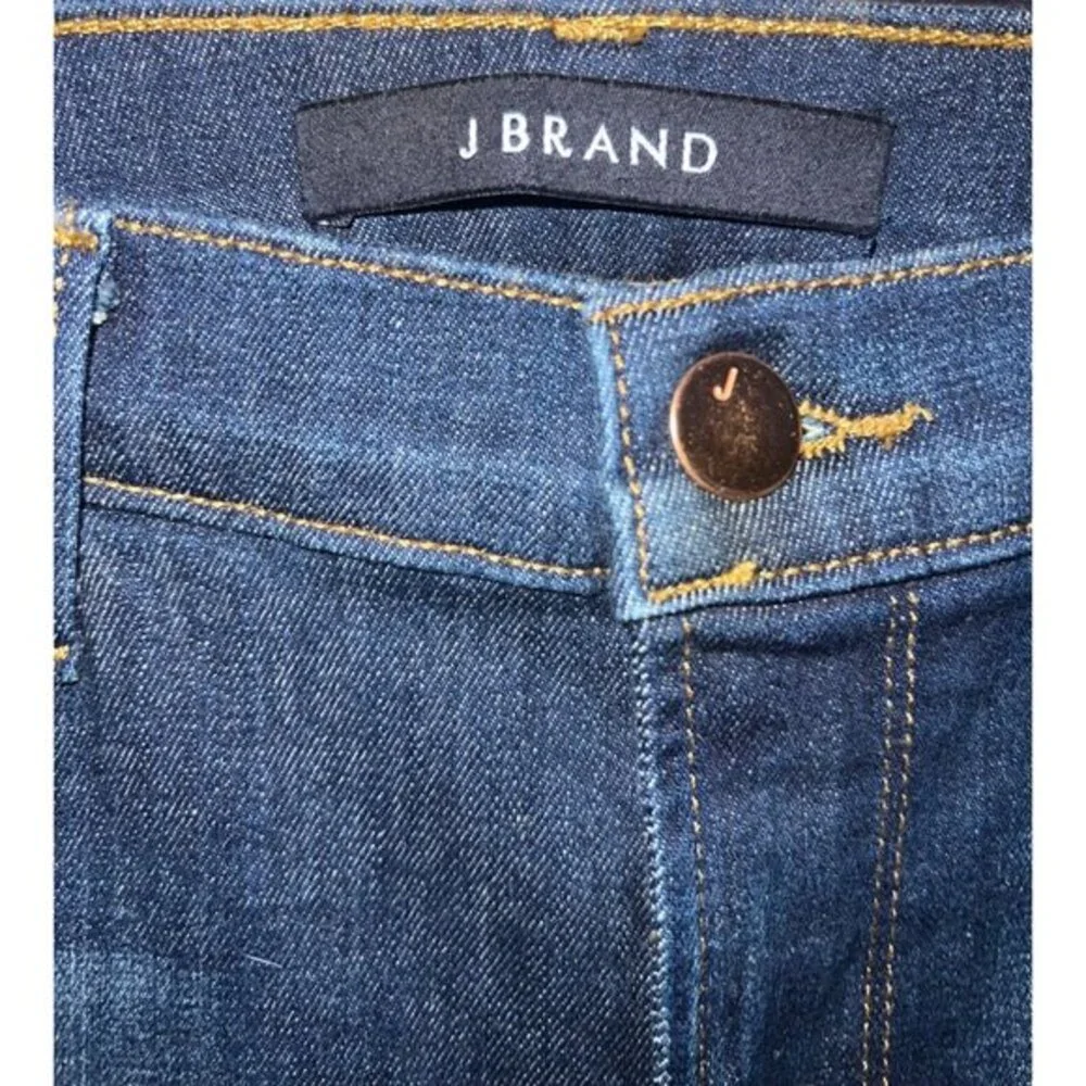 J Brand‎ Women's Cropped Distressed Skinny Jeans Size 30/10